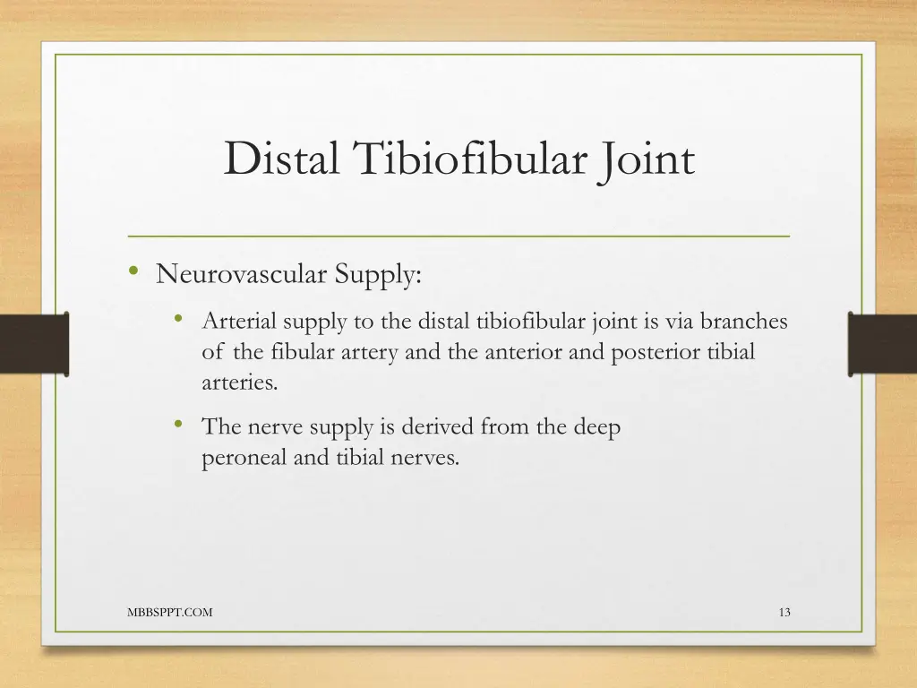 distal tibiofibular joint 4