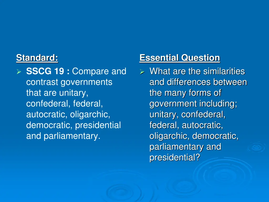 standard sscg 19 compare and contrast governments