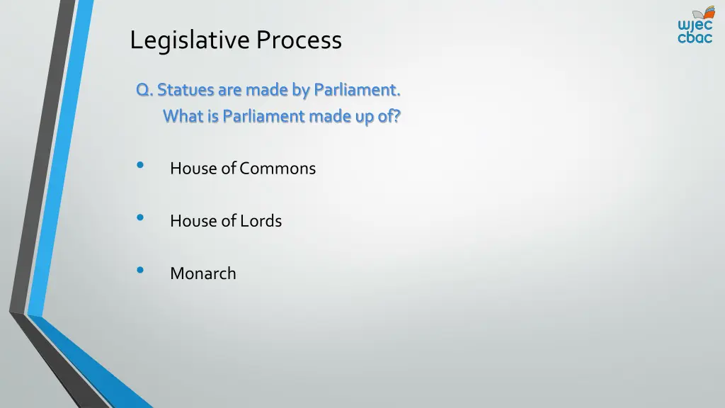 legislative process