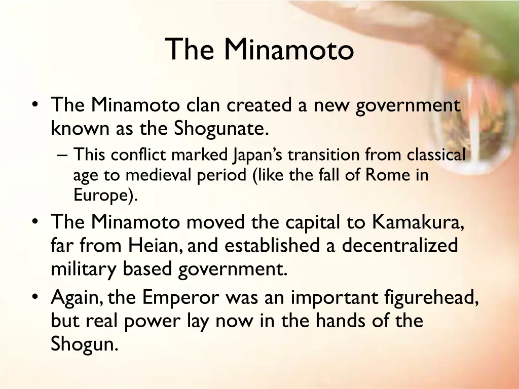 the minamoto