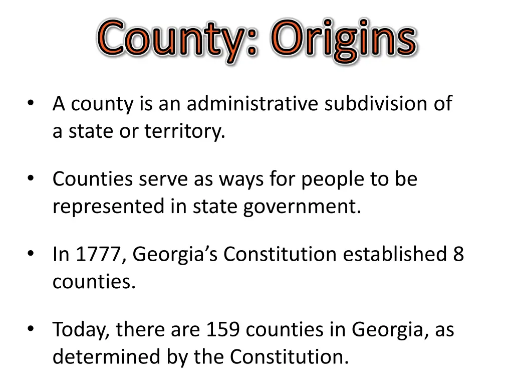 county origins