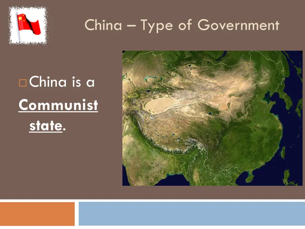 china type of government