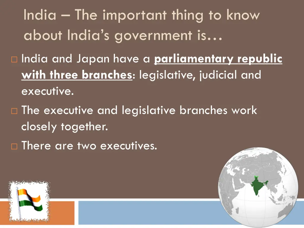 india the important thing to know about india