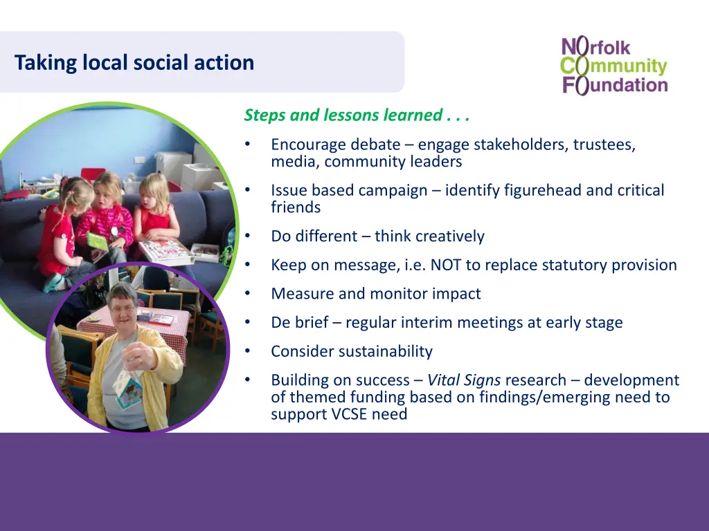 taking local social action