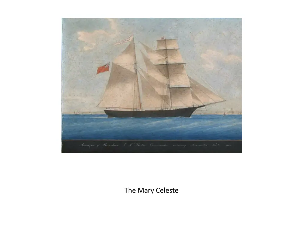 the mary celeste