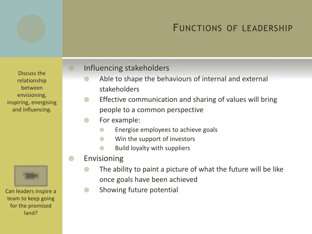 f unctions of leadership 3