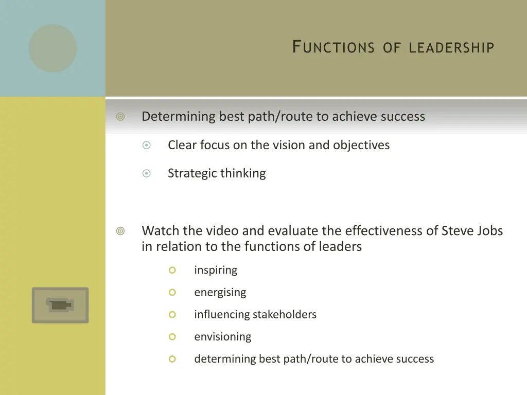 f unctions of leadership 4