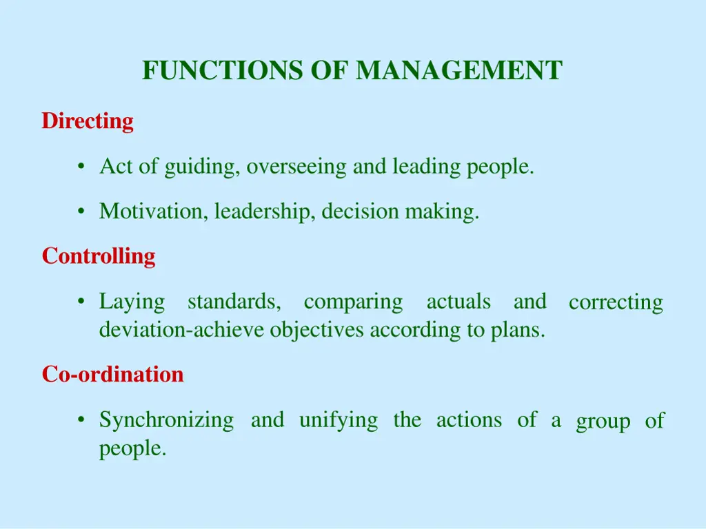 functions of management 1