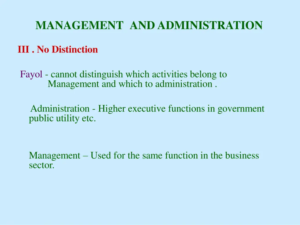 management andadministration 1