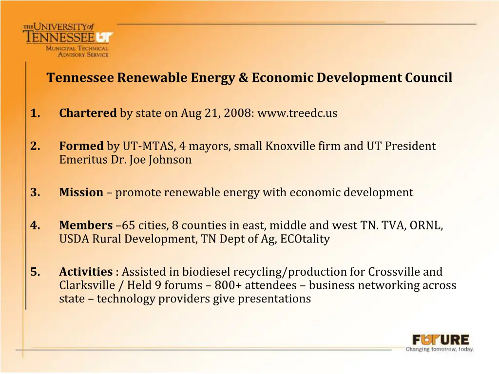 tennessee renewable energy economic development