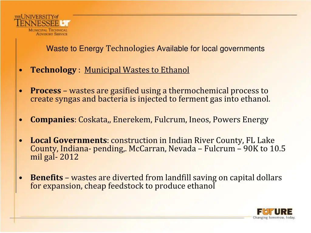 waste to energy technologies available for local 2