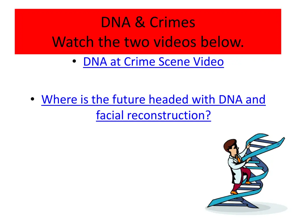 dna crimes