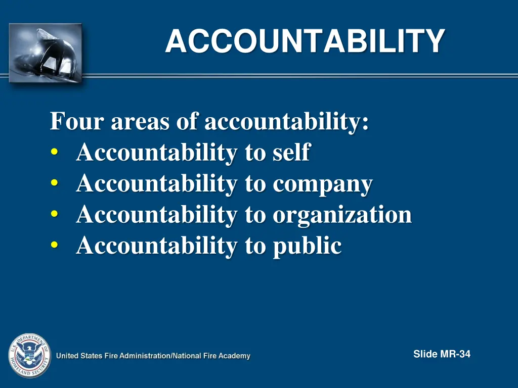 accountability