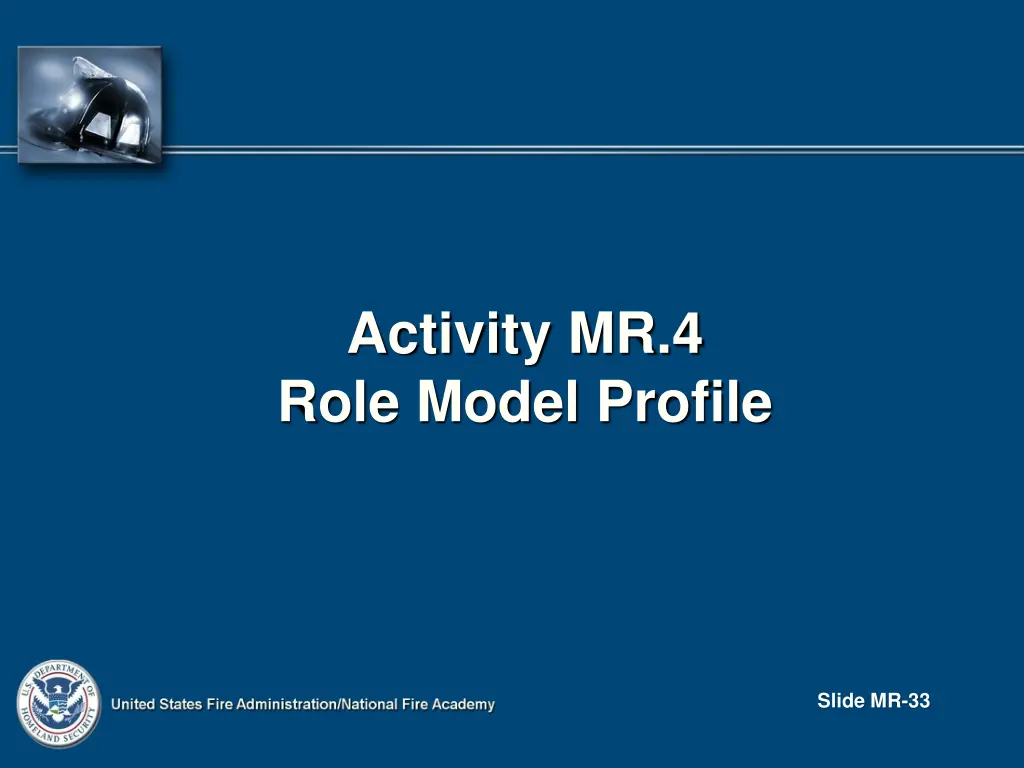 activity mr 4 role model profile