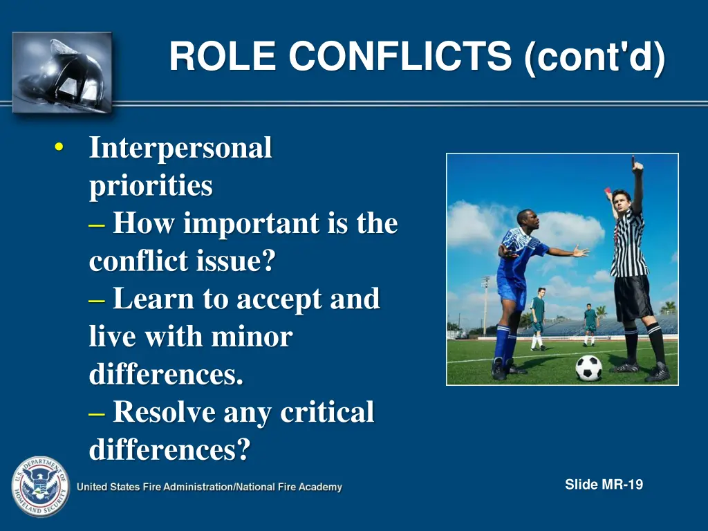 role conflicts cont d 5