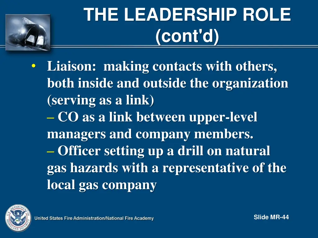 the leadership role cont d 2