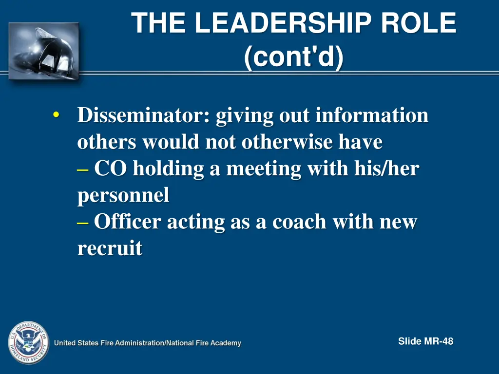 the leadership role cont d 4