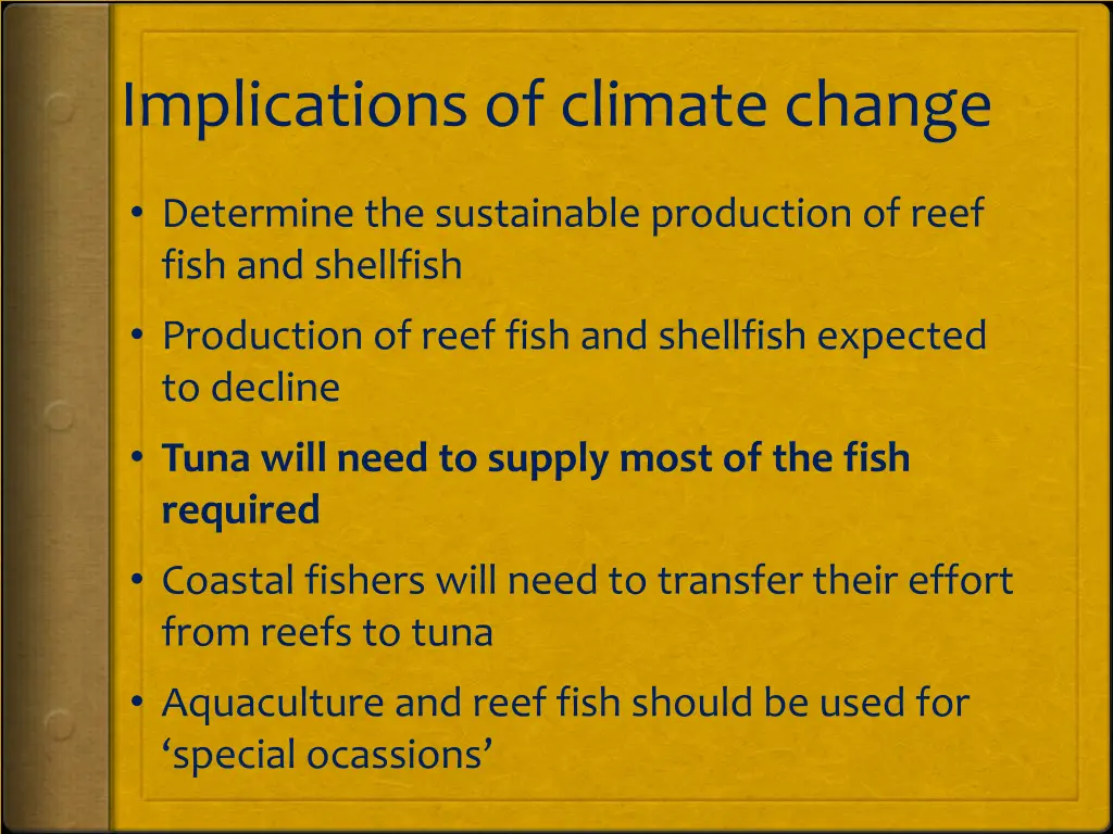 implications of climate change 1