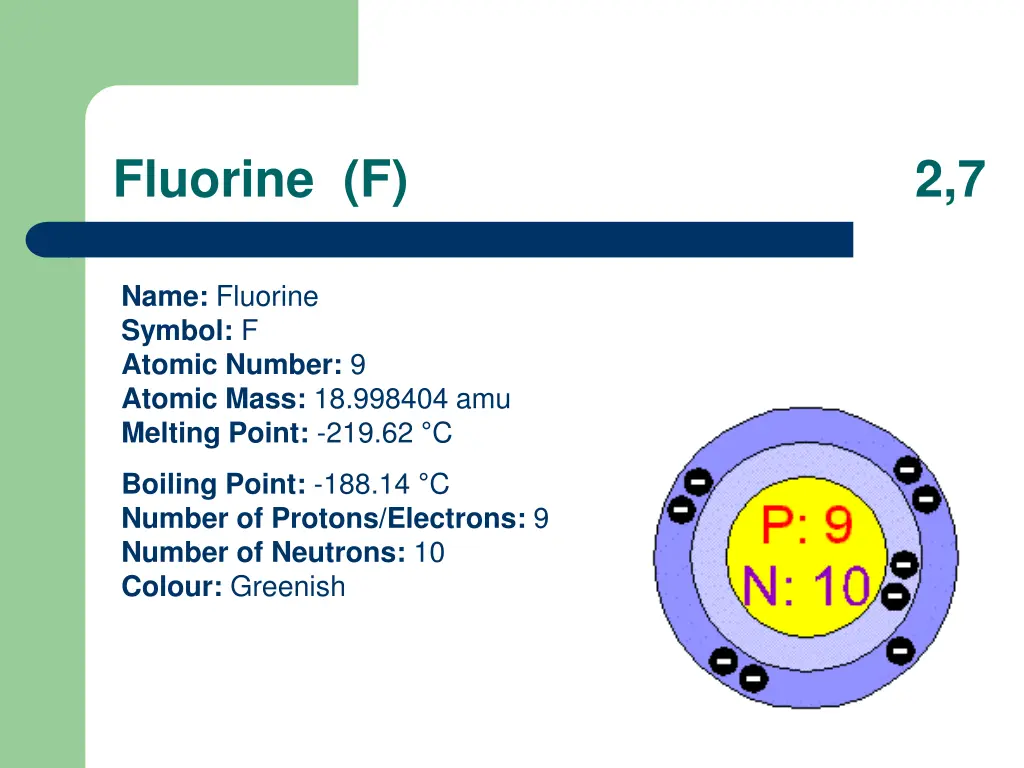 fluorine f