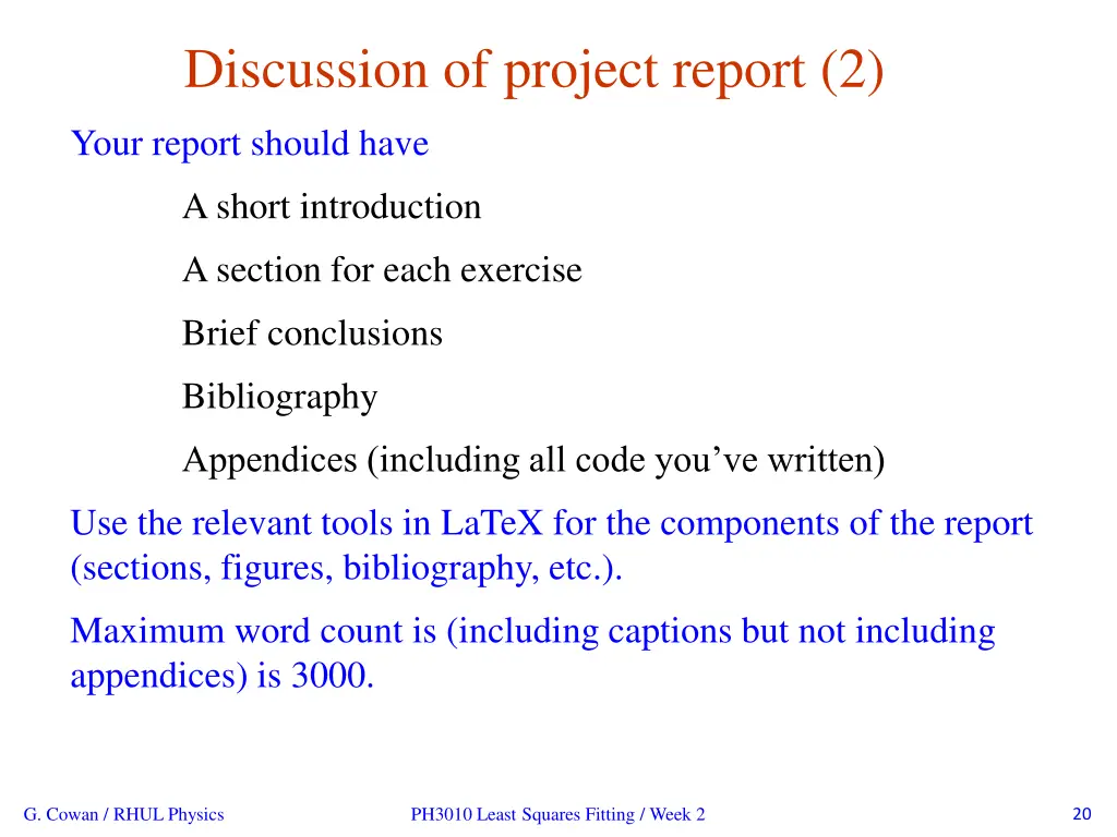 discussion of project report 2