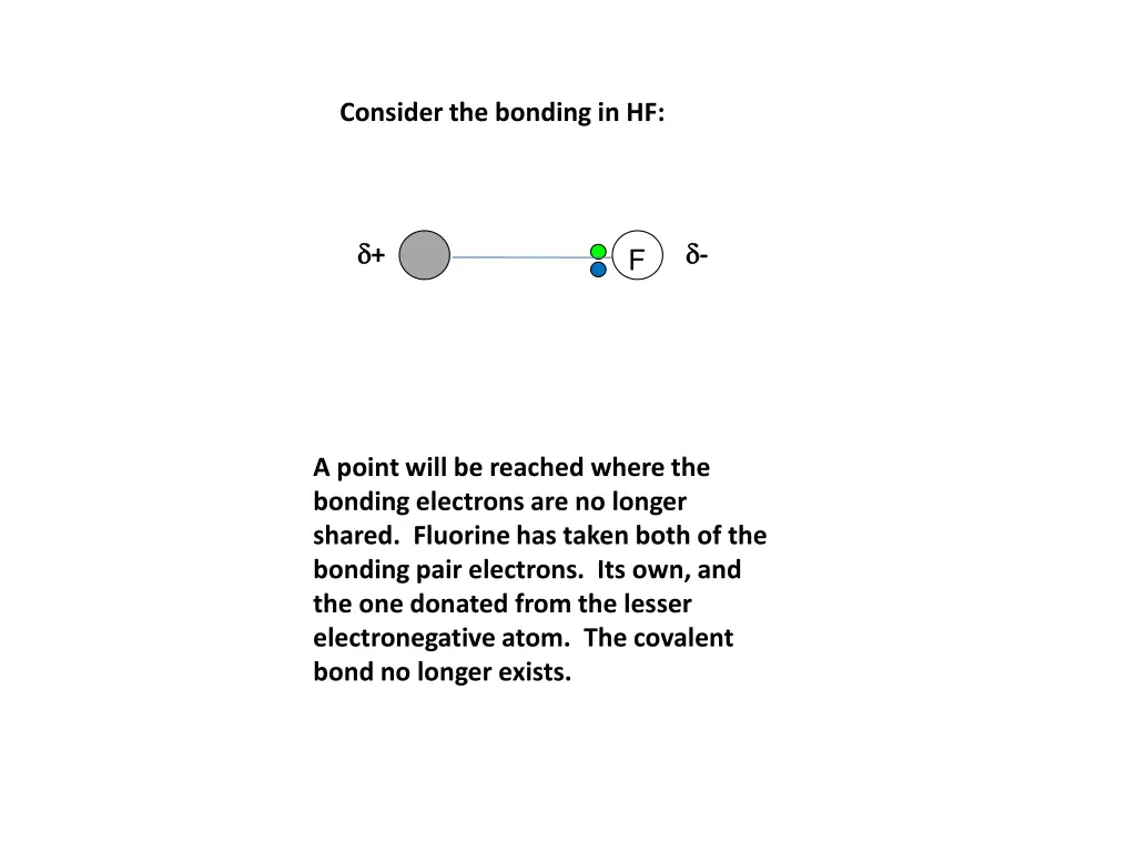 consider the bonding in hf 6