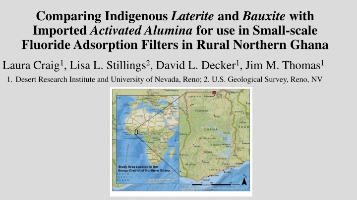 comparing indigenous laterite and bauxite with