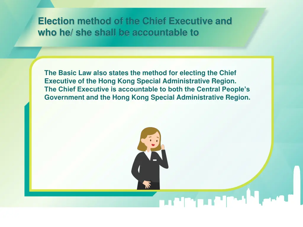 election method of the chief executive