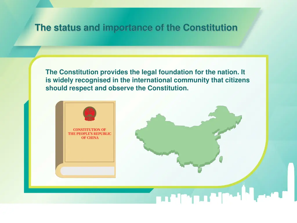 the status and importance of the constitution