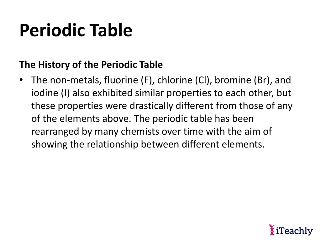 periodic table 3