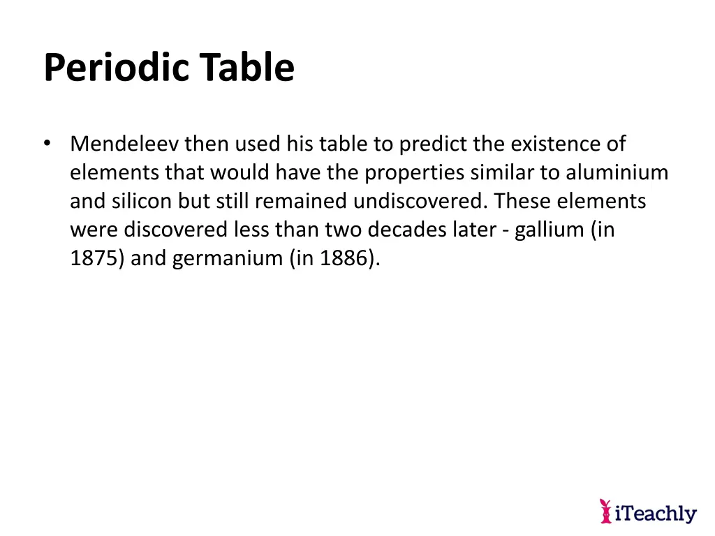 periodic table 7