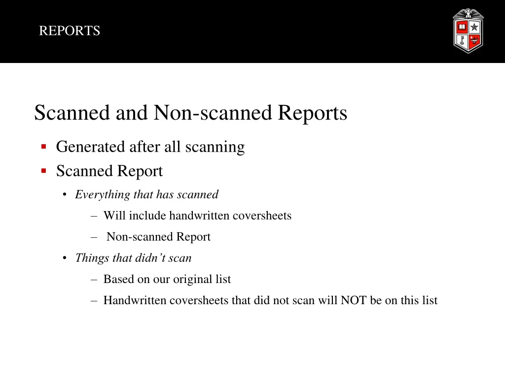 reports