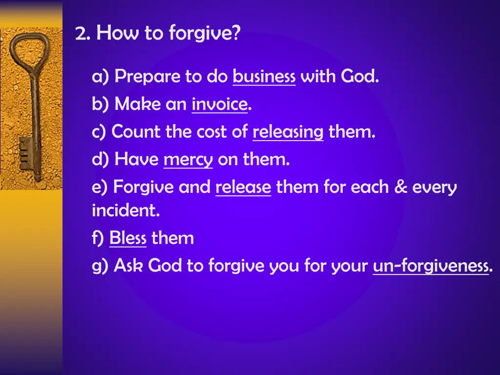 2 how to forgive