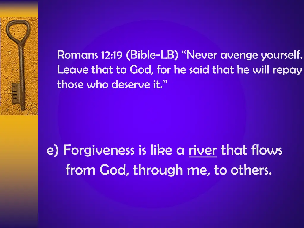 romans 12 19 bible lb never avenge yourself leave