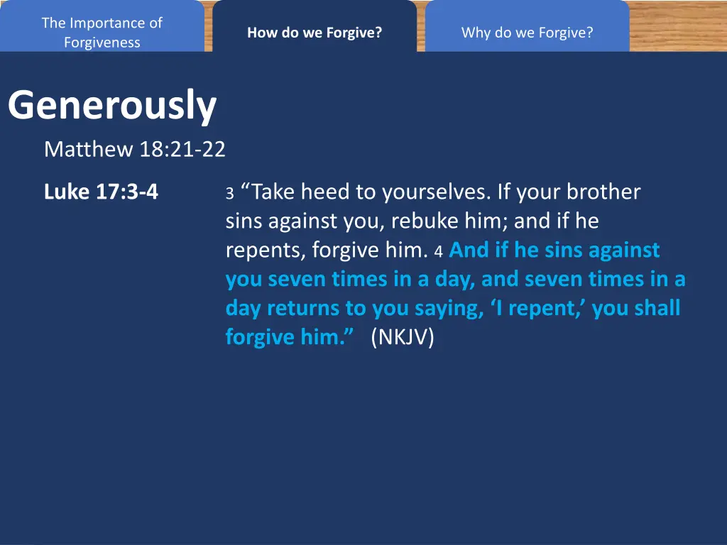 the importance of forgiveness 6