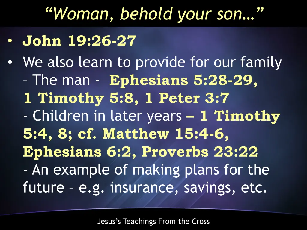 woman behold your son 3