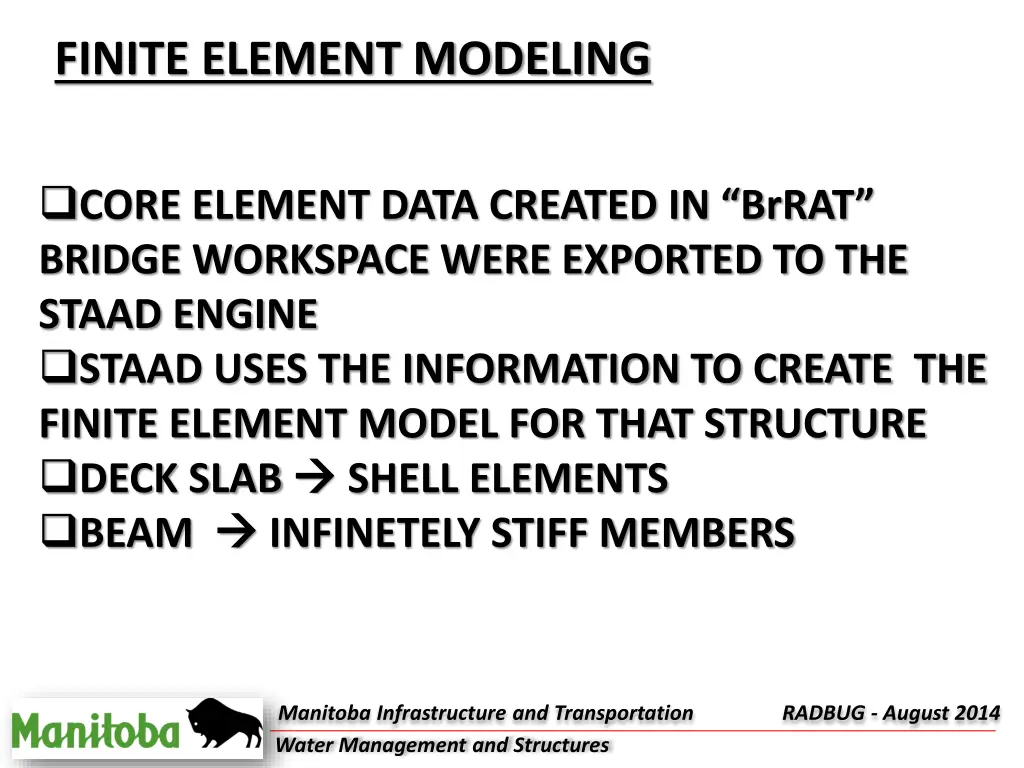 finite element modeling