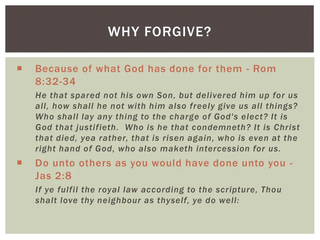 why forgive 2