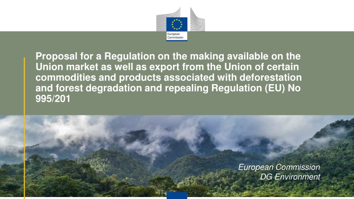 proposal for a regulation on the making available