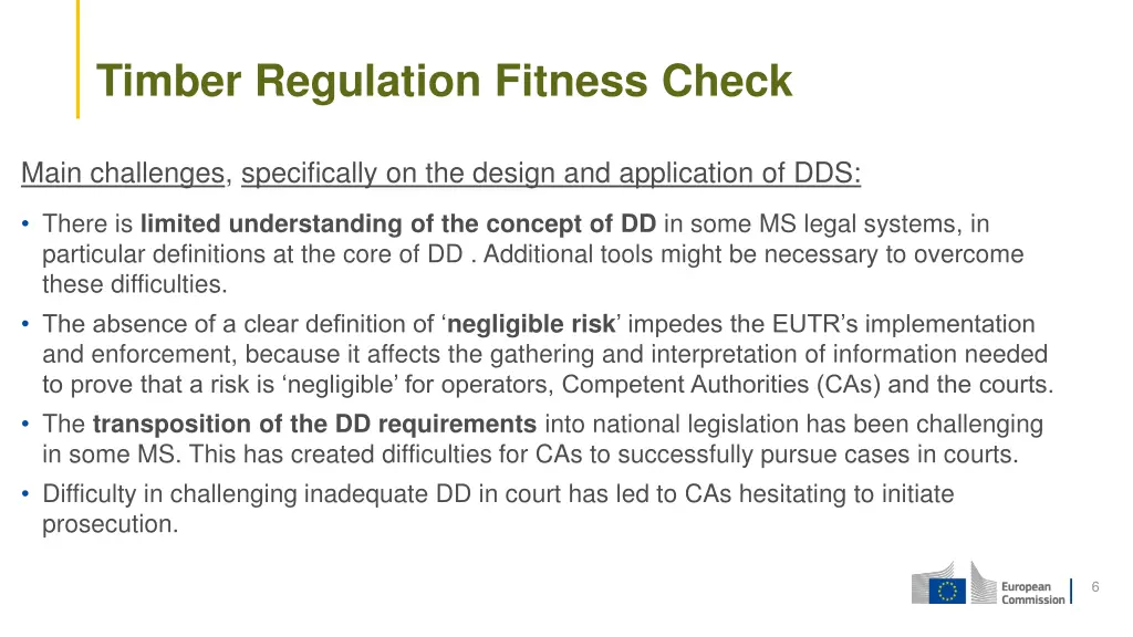 timber regulation fitness check 1