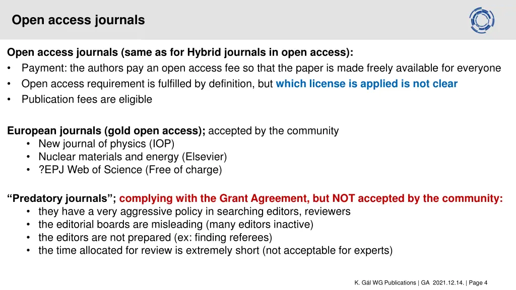 open access journals