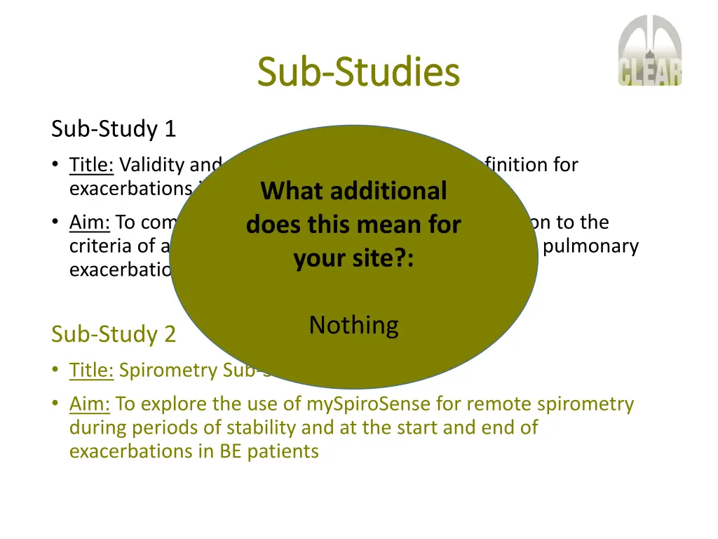 sub sub studies studies