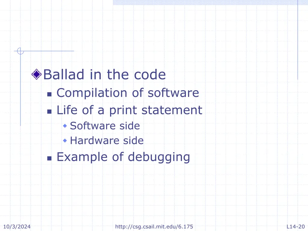 ballad in the code compilation of software life