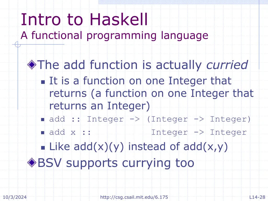 intro to haskell a functional programming language 2