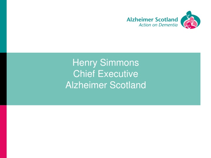 henry simmons chief executive alzheimer scotland