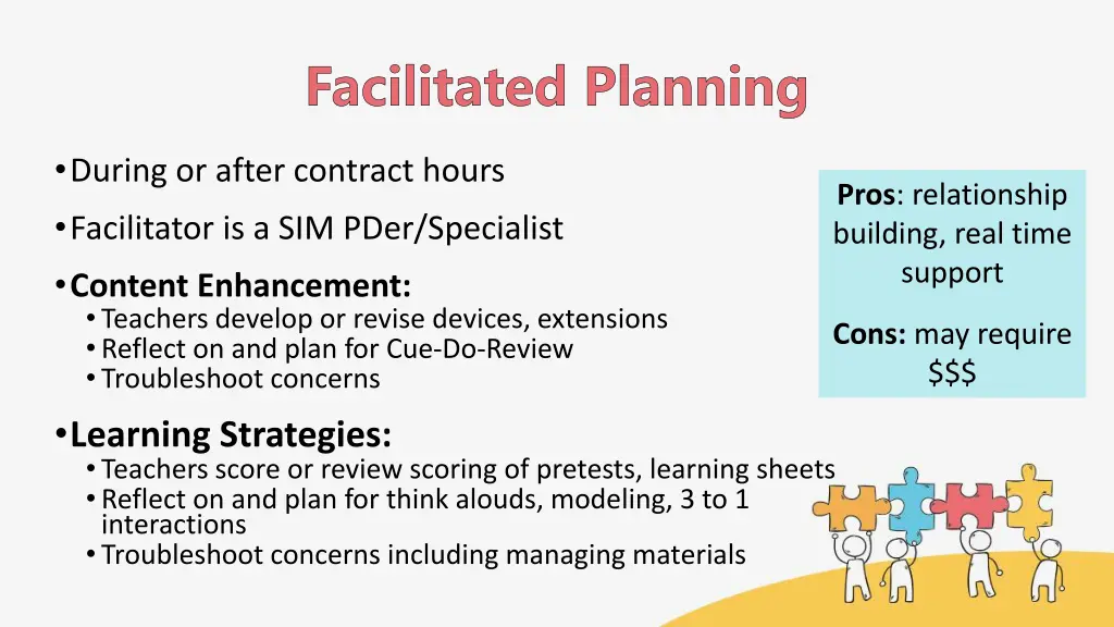 facilitated planning