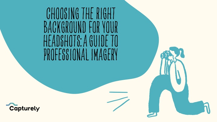 choosing the right background for your headshots