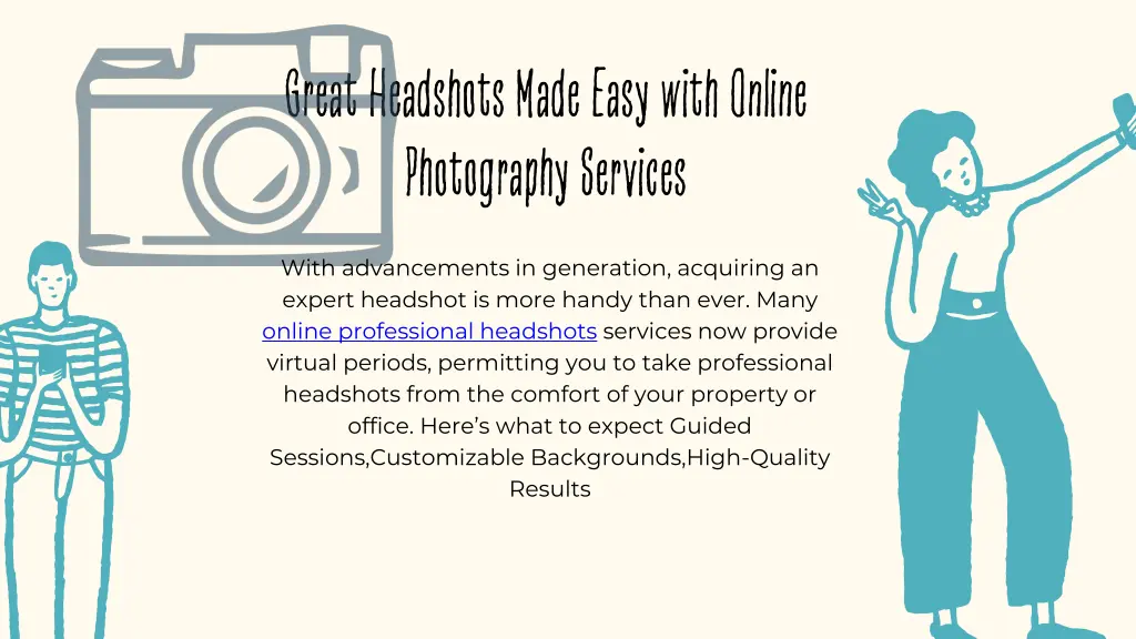 great headshots made easy with online photography