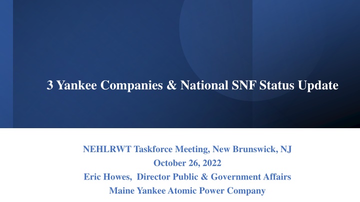 3 yankee companies national snf status update