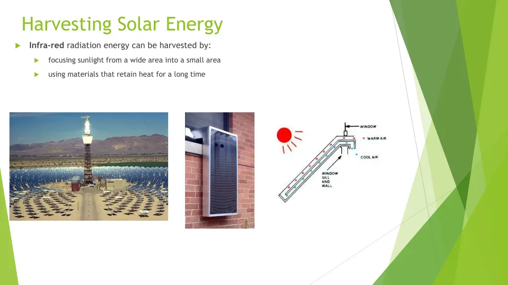 harvesting solar energy