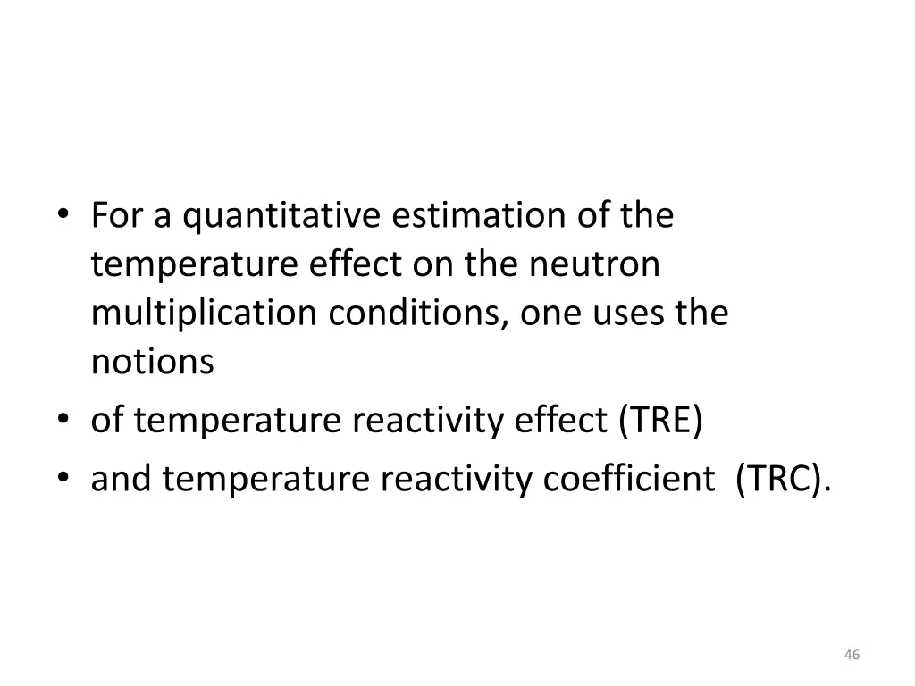 for a quantitative estimation of the temperature